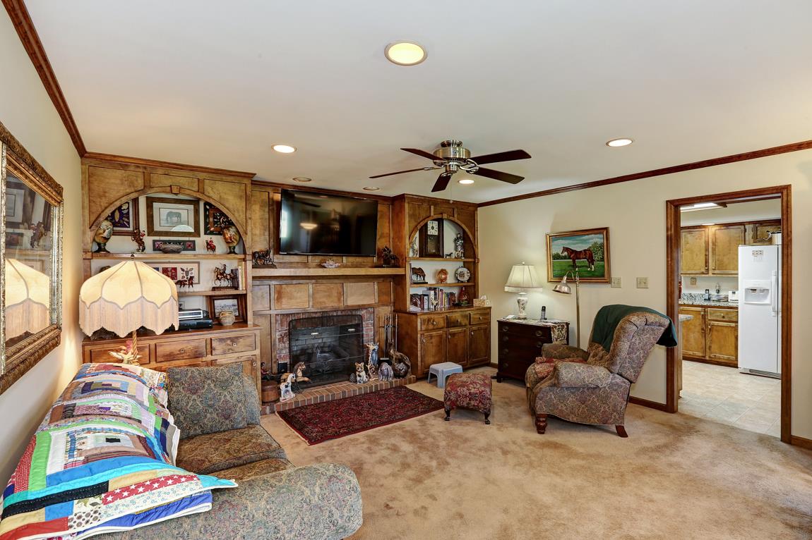 6536 Prospect Road Prospect, TN 38477 - Photo 5 of 30 a living room with furniture and a fireplace