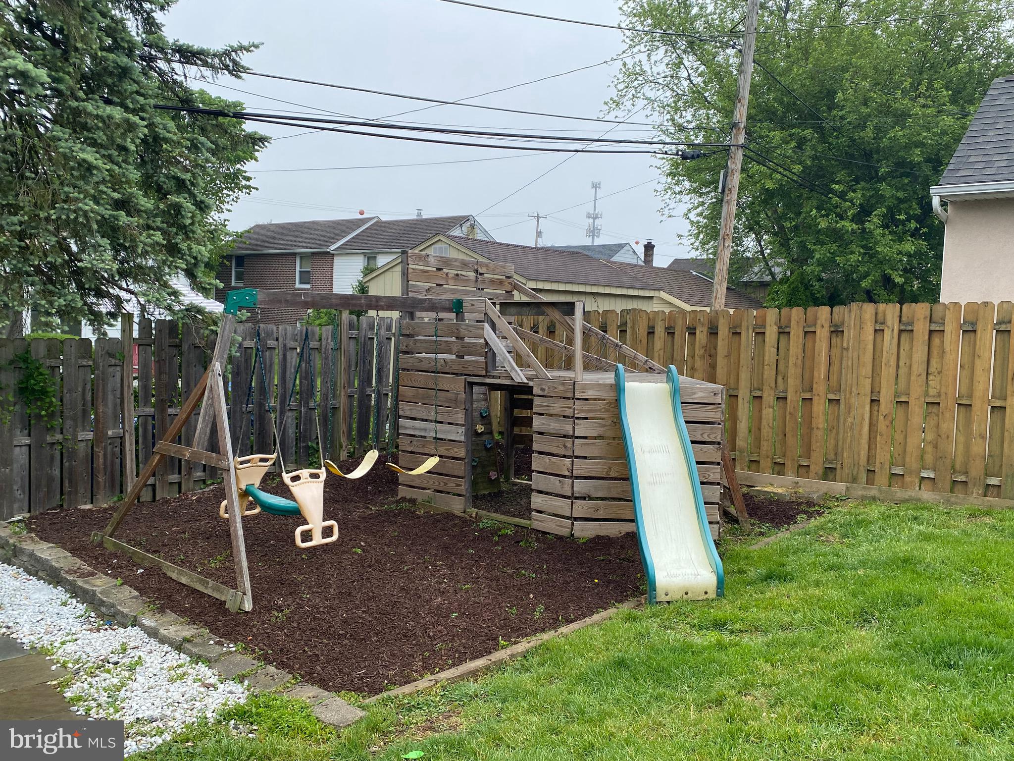 9 East Garden Road Broomall, PA 19008 - Photo 18 of 20 Play set in back yard
