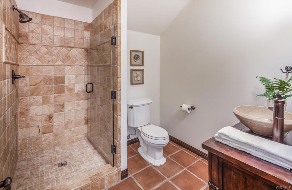 1133 Hermes Avenue Encinitas, CA 92024 - Photo 22 of 40 a bathroom with a toilet and a shower