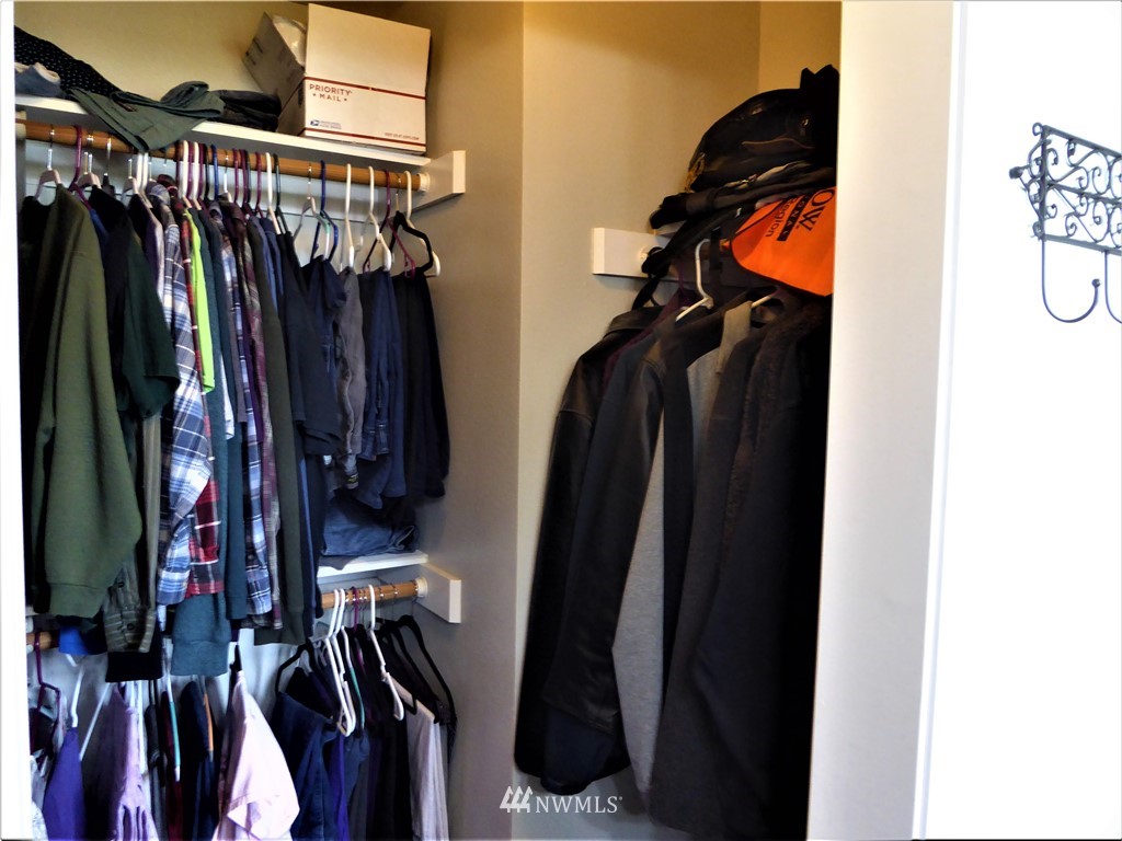8637 194th Avenue Southwest Rochester, WA 98579 - Photo 20 of 37 a view of walk in closet with clothes and shoes