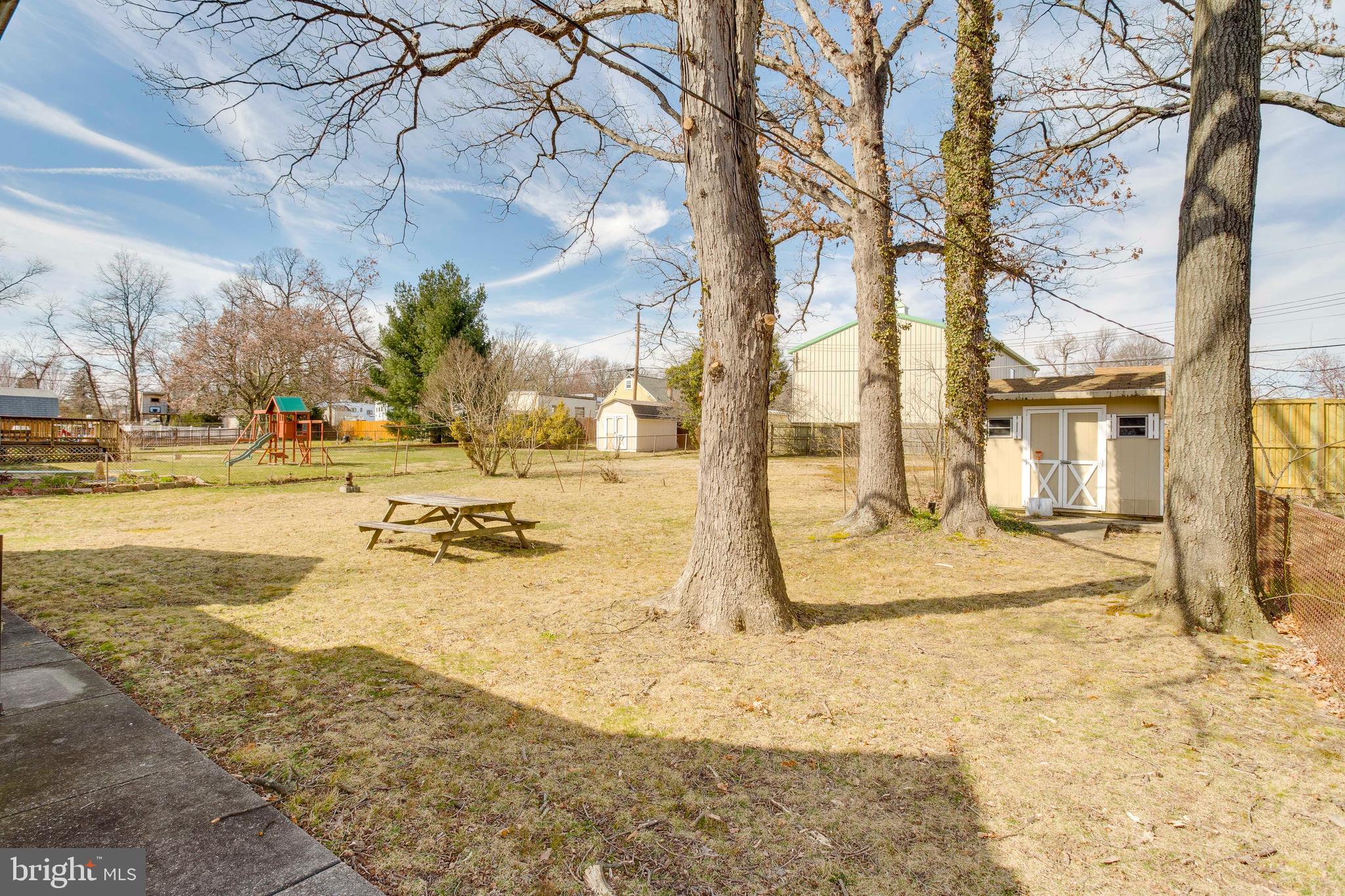 1716 Hilyard Road Baltimore, MD 21234 - Photo 6 of 33 Large Backyard with Shed