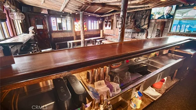 a close view of a sink