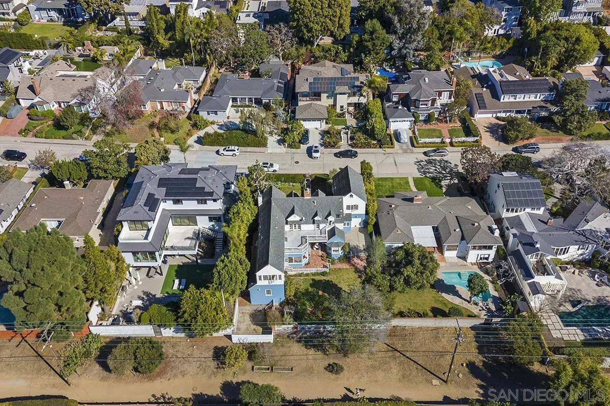 5902 Beaumont Avenue La Jolla, CA 92037 - Photo 7 of 8 an aerial view of multiple house