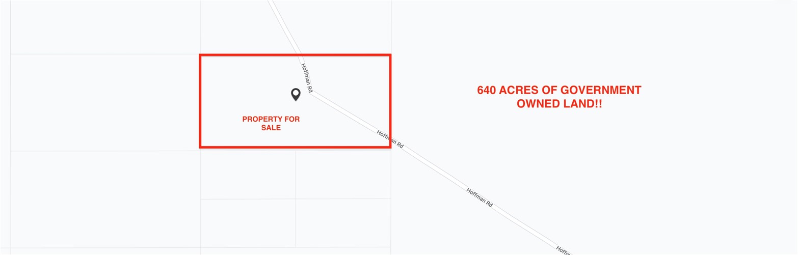 700 Hoffman Road Hinkley, CA 92347 - Photo 1 of 4 Red boundary lines on pictures are an estimate and for marketing purposes only. Buyer to verify all aspects of this property including, but not limited to utilities, assessments, boundaries, usage, access, and zoning to satisfy themselves.