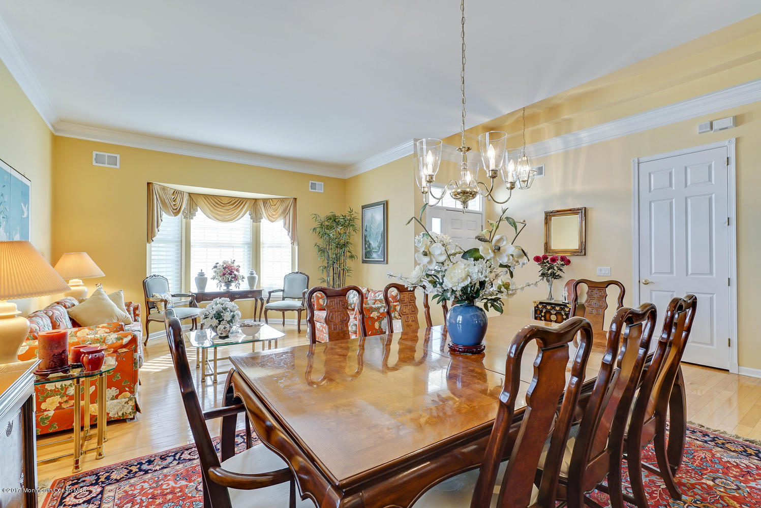 88 Crooked Stick Road Jackson, NJ 08527 - Photo 10 of 41 a view of a dining room with furniture and chandelier