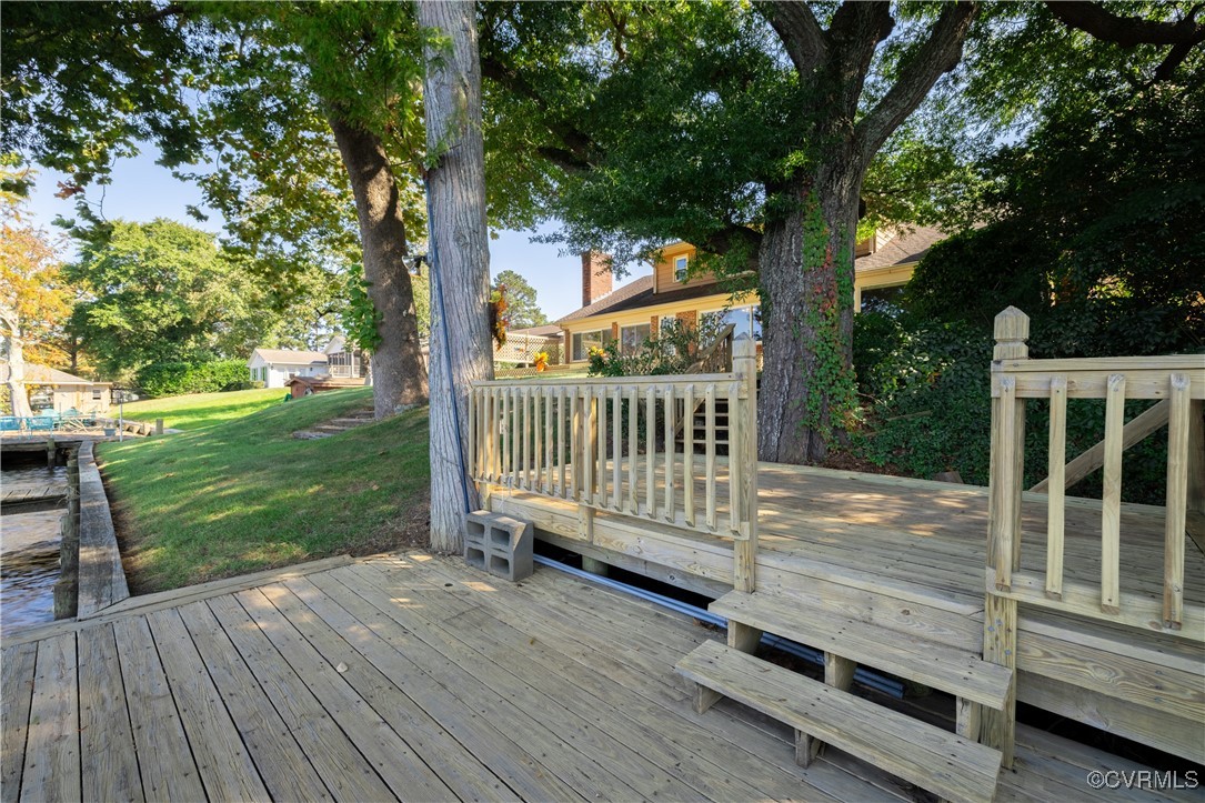 3078 North Riverside Drive Lanexa, VA 23089 - Photo 20 of 50 Watch Sunsets from your 2 tiered Party Platform