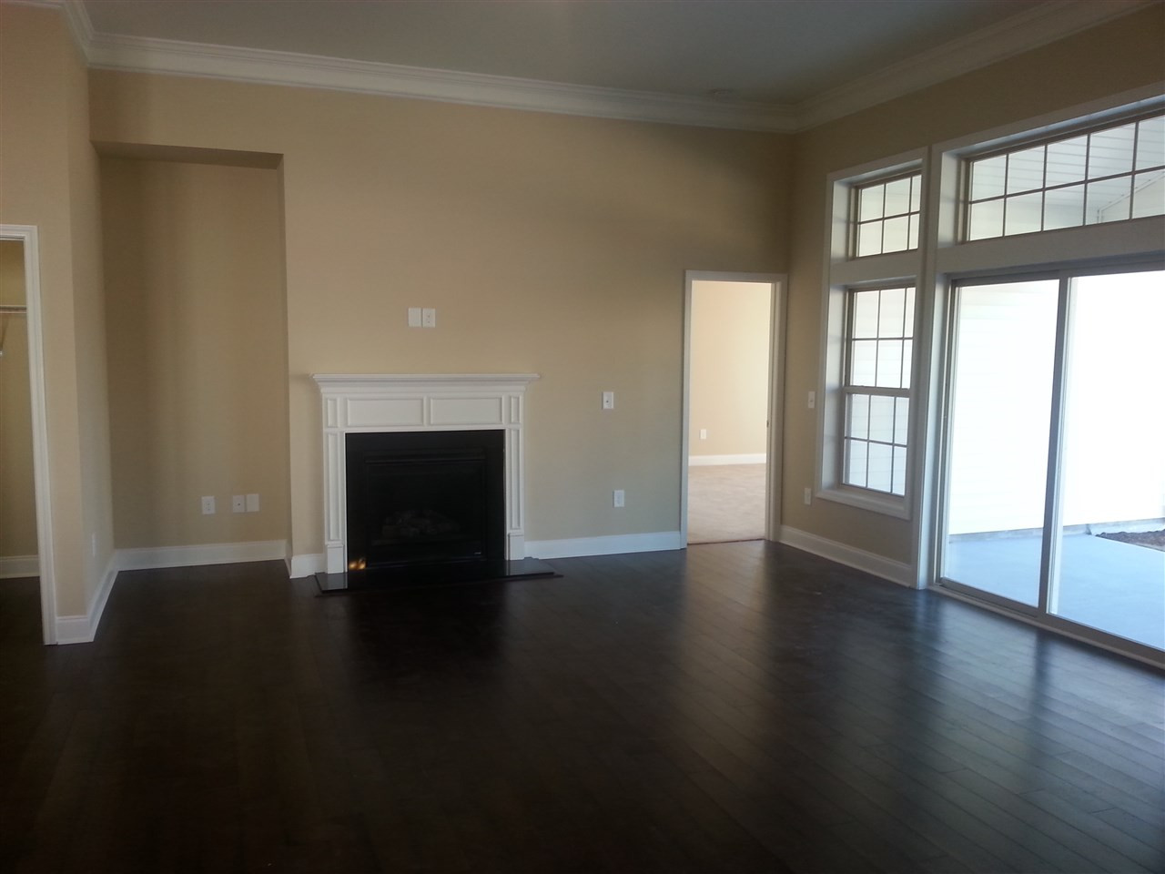7501 Channery Way Raleigh, NC 27616 - Photo 6 of 25 this is what home will look like when complete, interior selections will vary on home listed & furnishings & knick knacks are not included. All attached photos of completed Coastal are for illustration purposes only, home listed is a Coastal E. Family Room