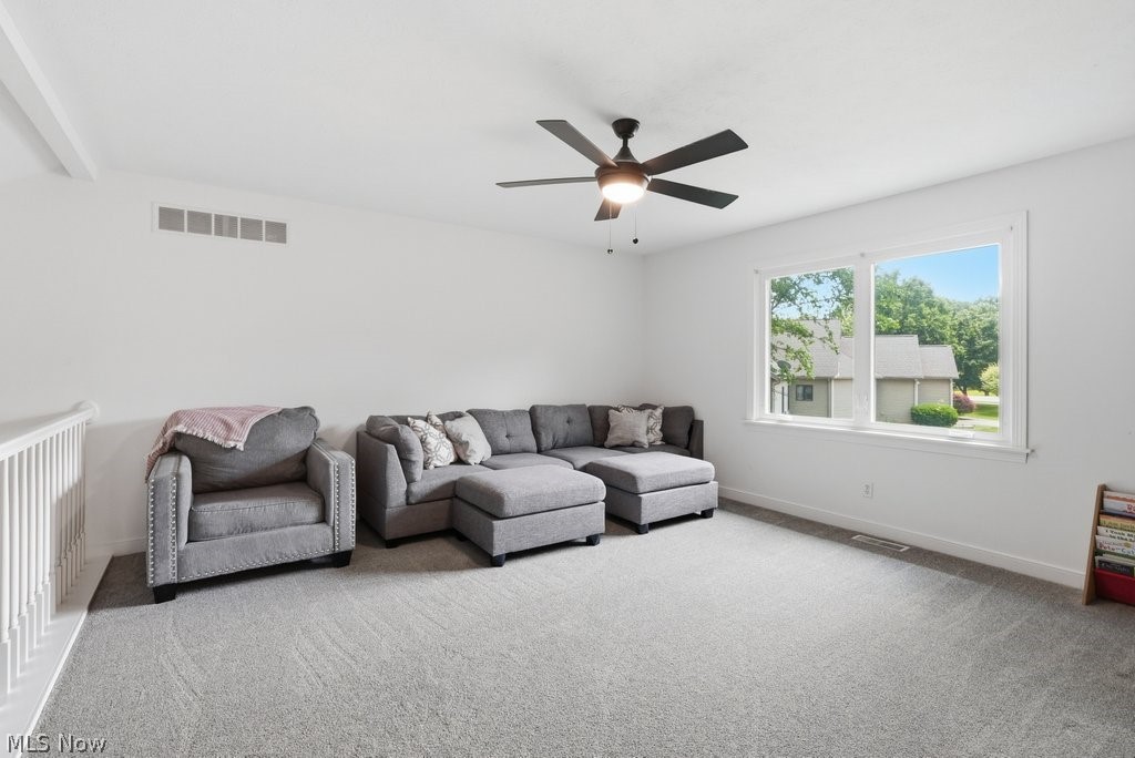 2323 Call Road Stow, OH 44224 - Photo 27 of 42 Relaxing loft area with natural lighting- featuring light gray carpeting and white walls