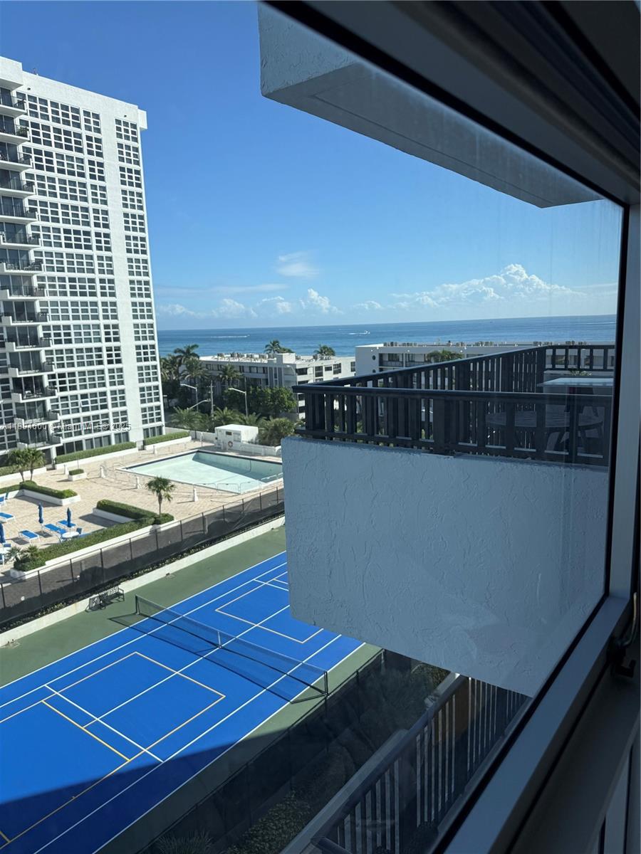 525 North Ocean Boulevard, Unit 920 Pompano Beach, FL 33062 - Photo 15 of 38 a view of city from a balcony