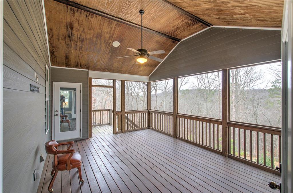 18 Weather View Trail Cartersville, GA 30121 - Photo 69 of 78 a view of a balcony with wooden floor