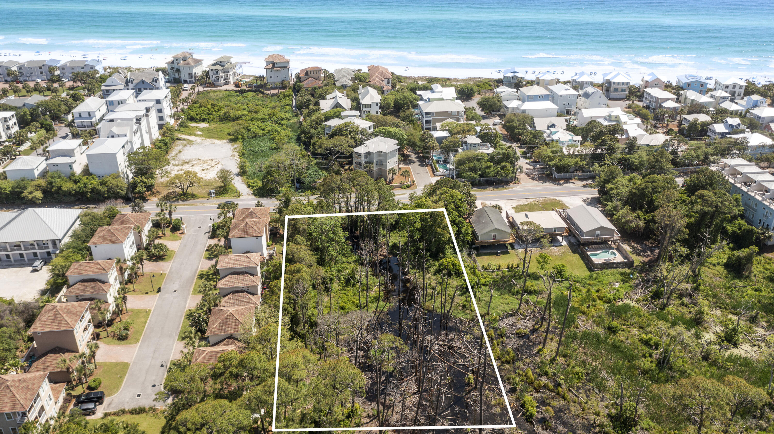 1 Block from the beach