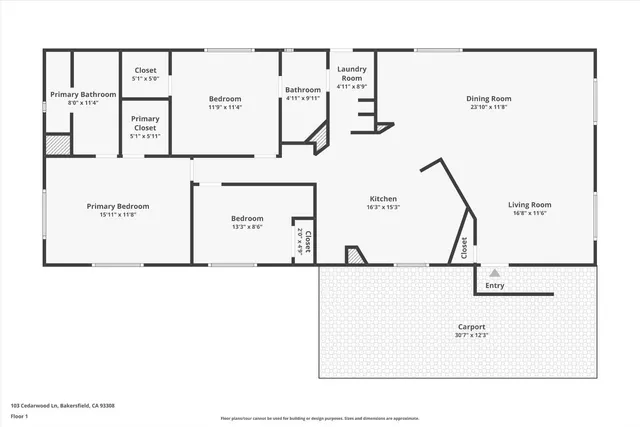 $125,000 | Undisclosed Address, Bakersfield, CA 93308