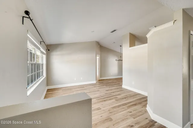 a view of an entryway door