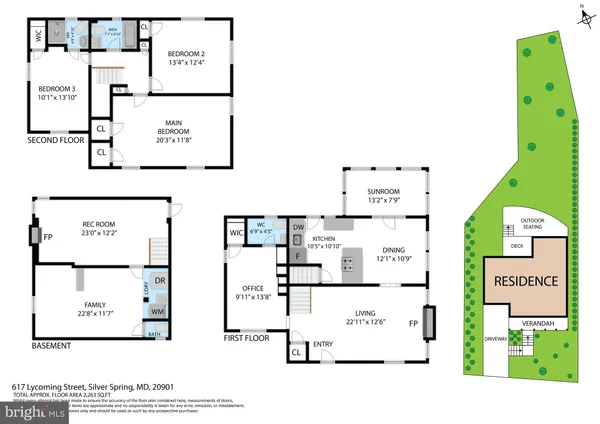 $925,000 | 617 Lycoming Street, Silver Spring, MD 20901