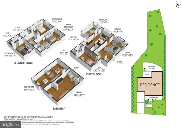 $925,000 | 617 Lycoming Street, Silver Spring, MD 20901