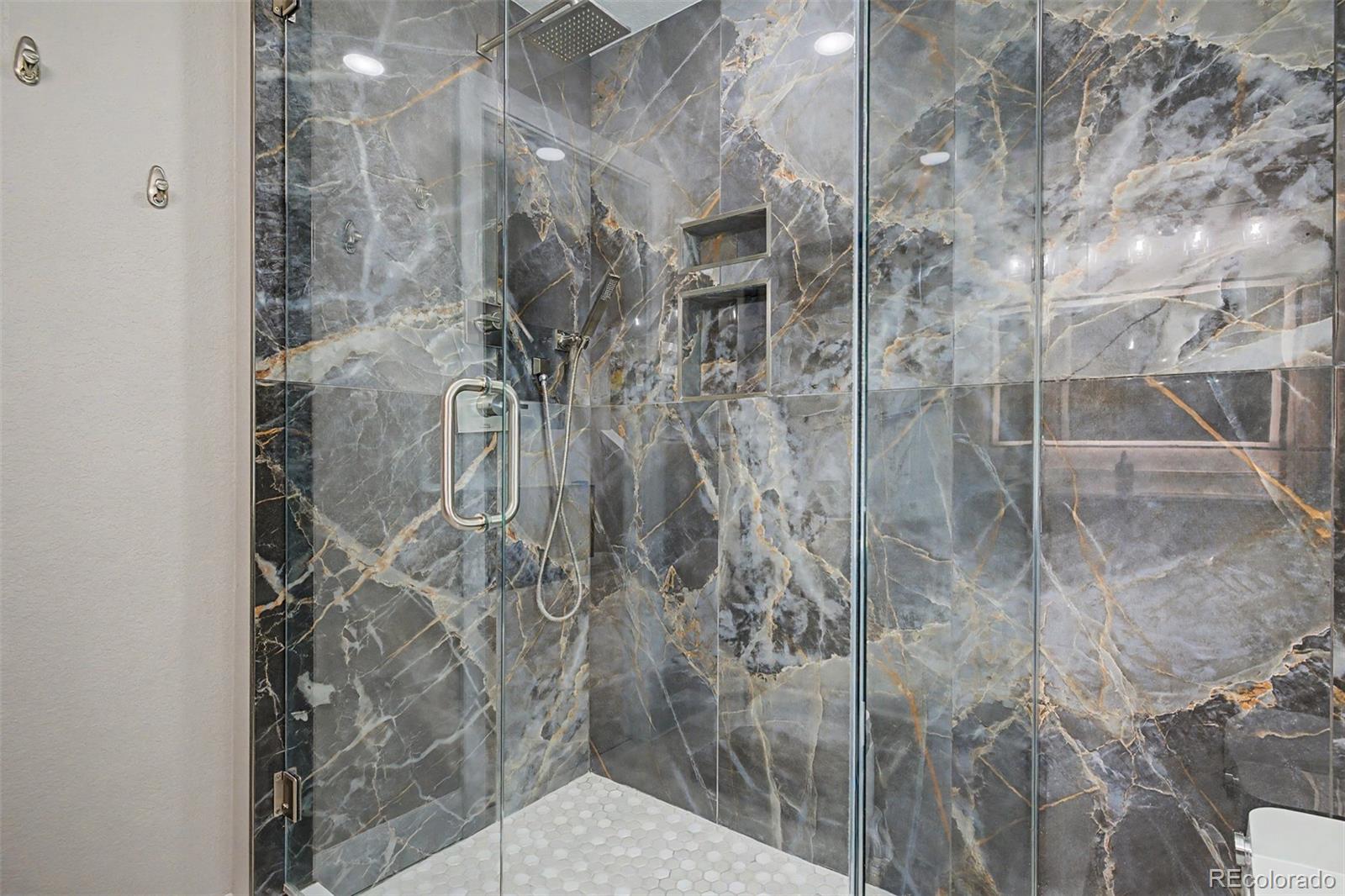 10246 South Spotted Owl Avenue Highlands Ranch, CO 80129 - Photo 27 of 49 a bathroom with a shower