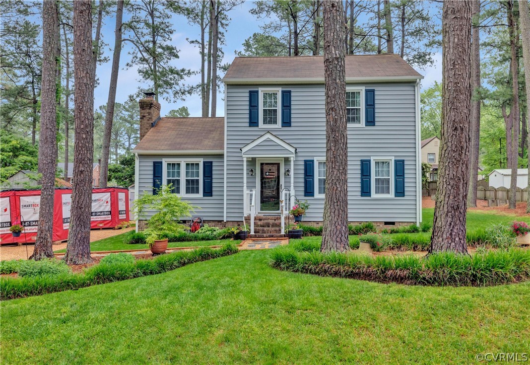4801 Wilconna Road Chesterfield, VA 23832 - Photo 1 of 25 a front view of house with yard and green space