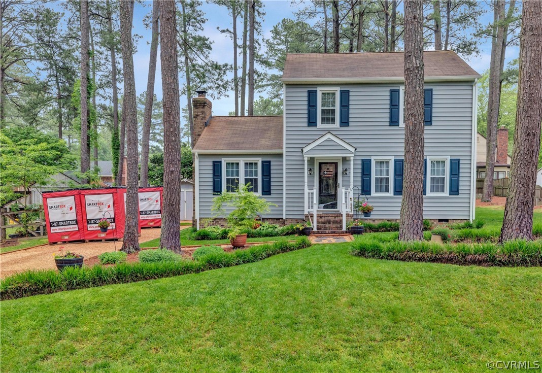 4801 Wilconna Road Chesterfield, VA 23832 - Photo 2 of 25 a front view of house with yard and green space