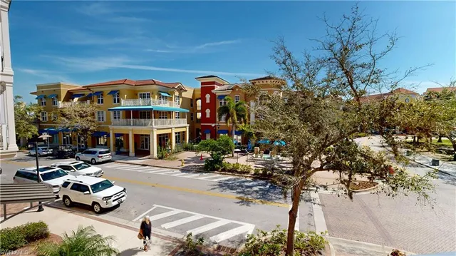 a car parked in front of a building