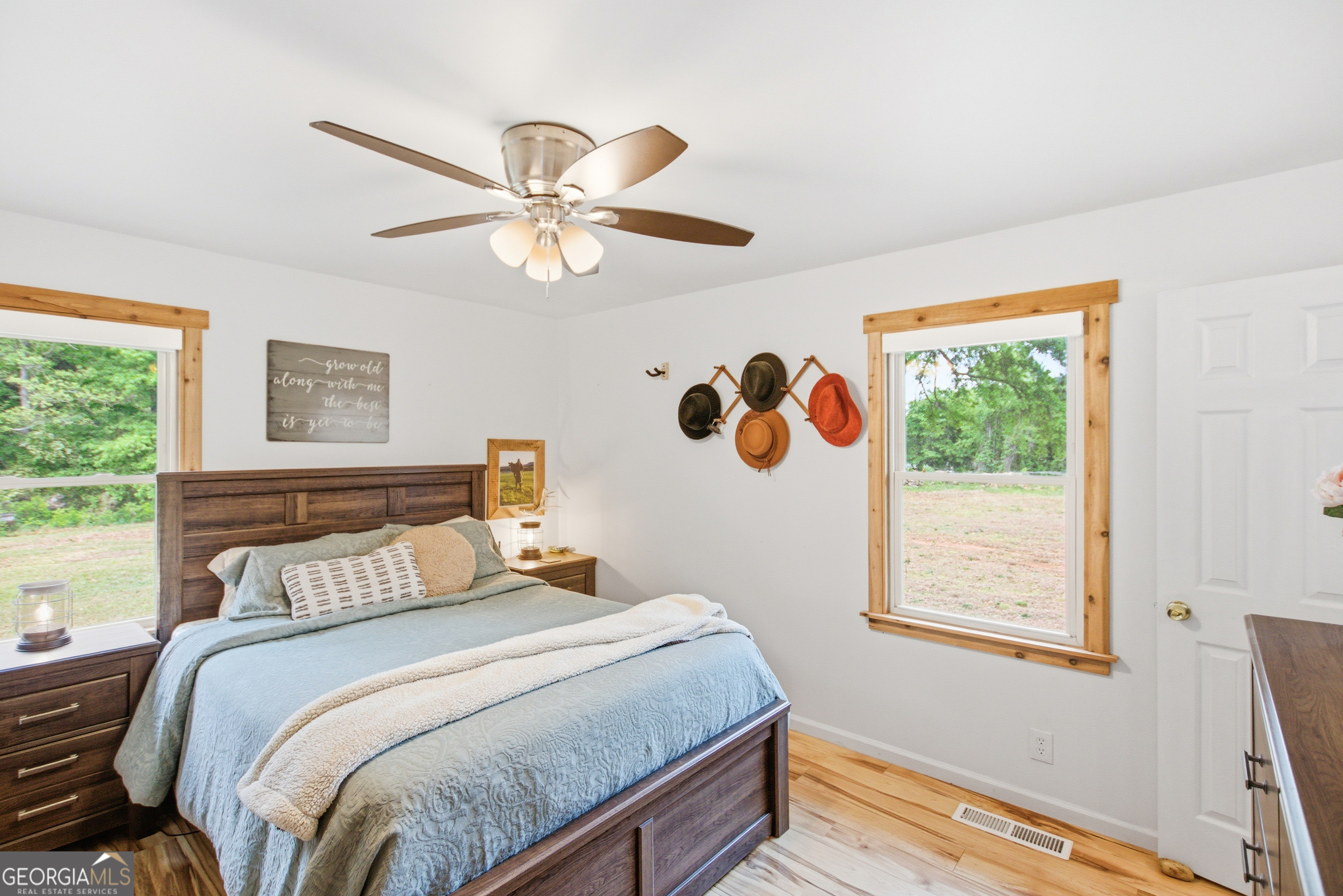 127 Akins Bridge Road Eastanollee, GA 30538 - Photo 45 of 52 a bedroom with a bed and a window