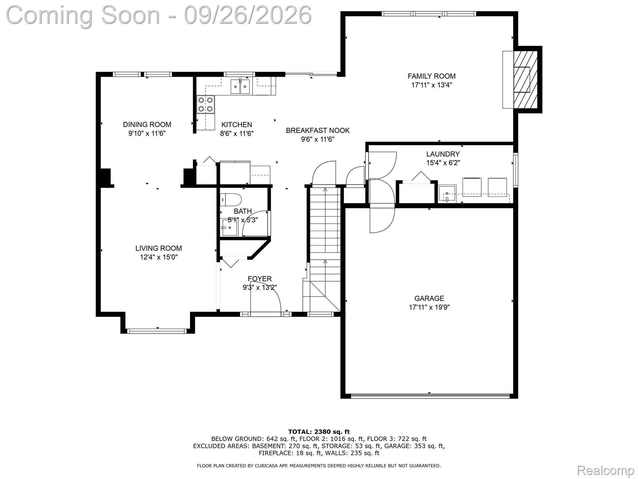 7021 Fox Path Canton, MI 48187 - Photo 57 of 59 Floor plan