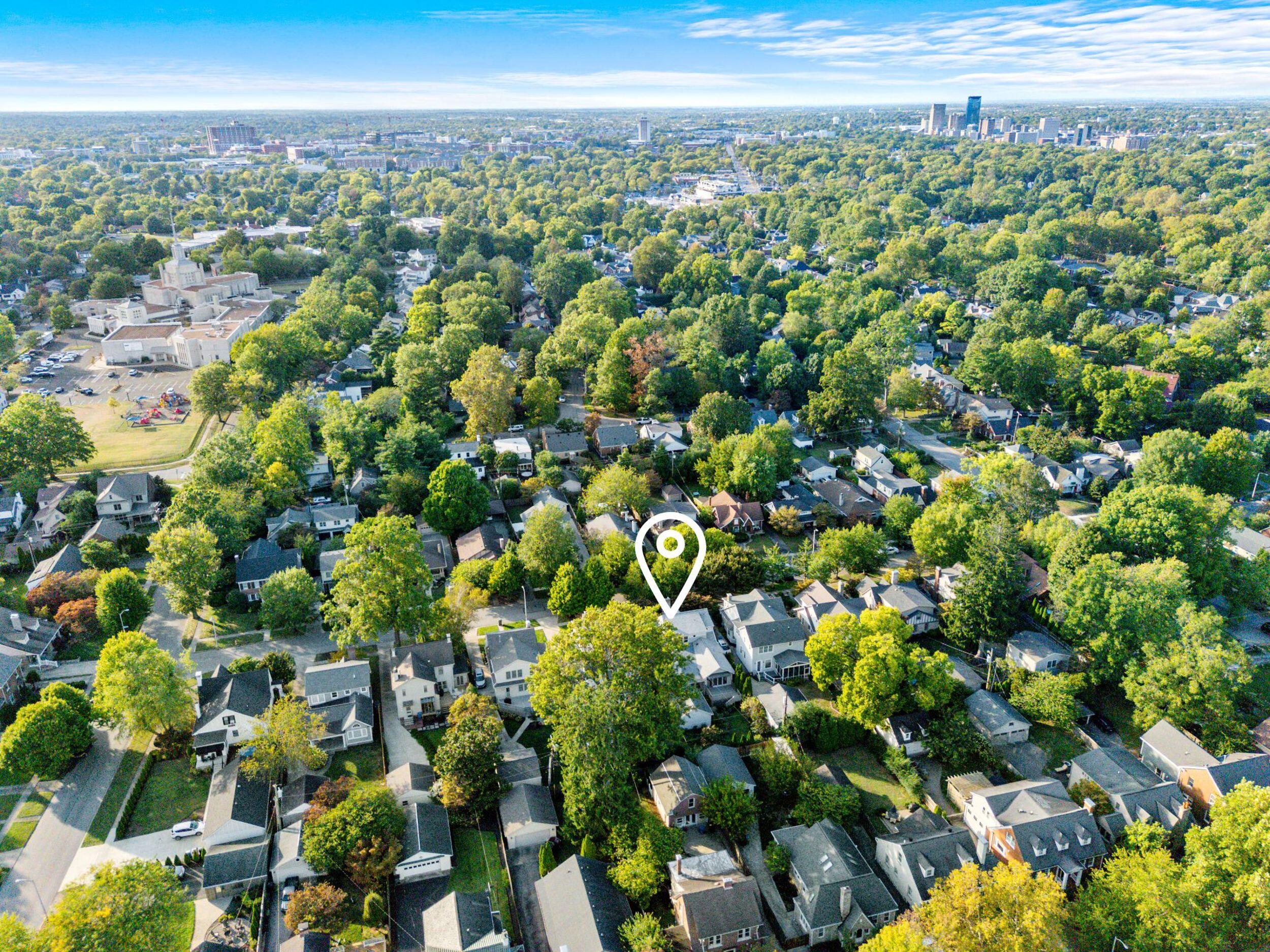 424 Ridgeway Road Lexington, KY 40502 - Photo 67 of 74 overhead view