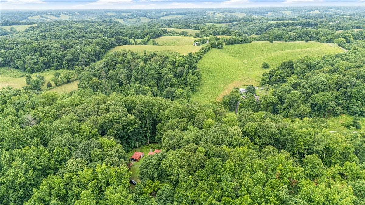 802 Evans Road Winchester, TN 37398 - Photo 35 of 43 an aerial view of residential houses with outdoor space and trees