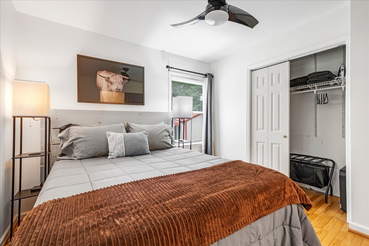 802 Evans Road Winchester, TN 37398 - Photo 5 of 43 a bedroom with a bed and wooden floor