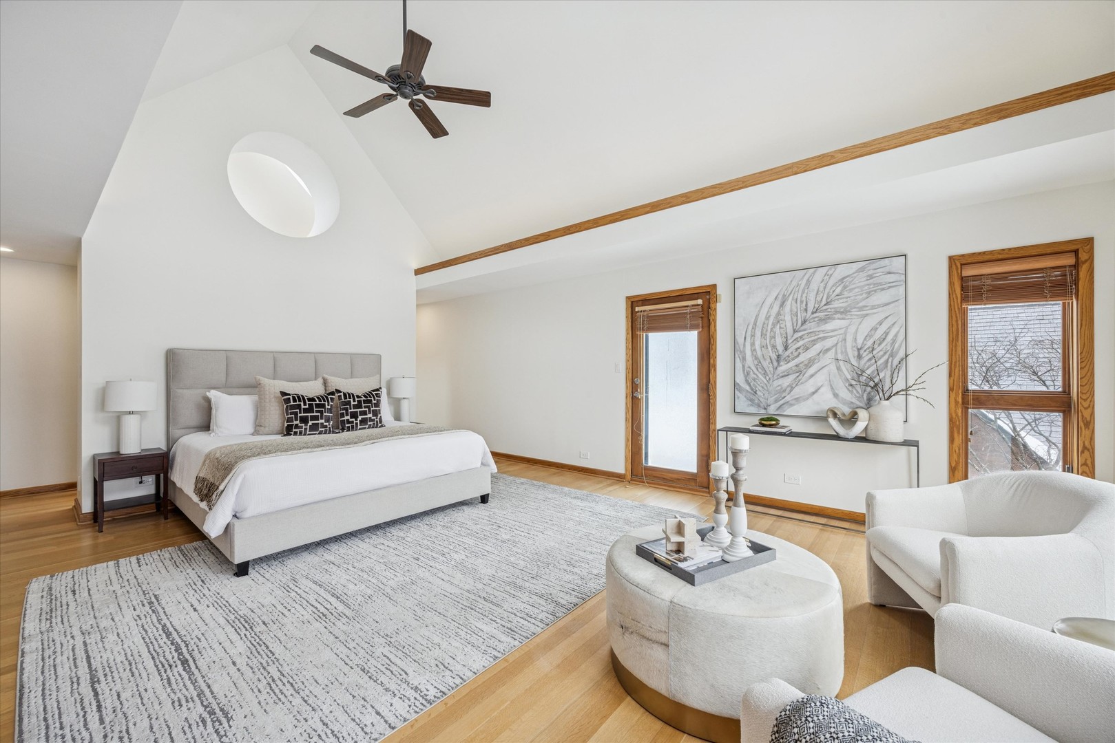 8425 Hickory Court Burr Ridge, IL 60527 - Photo 29 of 53 a living room with furniture and a large window