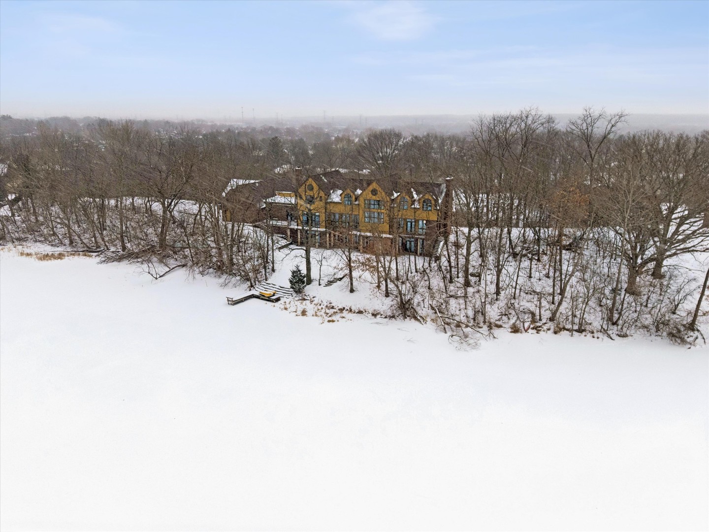 8425 Hickory Court Burr Ridge, IL 60527 - Photo 46 of 53 a view of a snow covered in the sunset