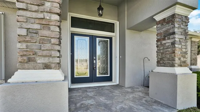 a view of an empty room with a sink