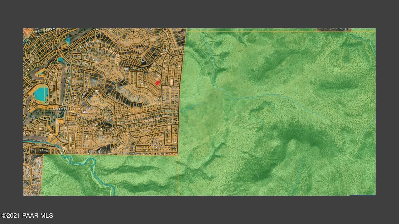 4845 East Lavin Lane Rimrock, AZ 86335 - Photo 5 of 7 Map of Lot Lavin Natl Forest overview