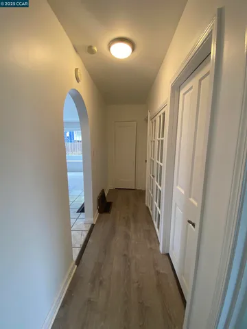 a view of a room with a staircase