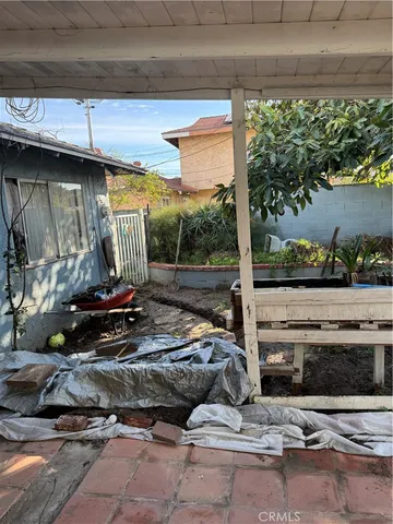 a view of a fireplace