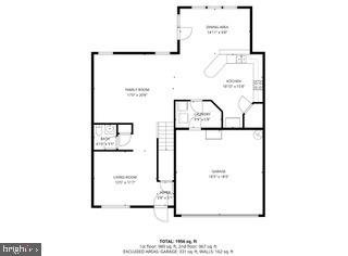 152 Bobbys Branch Road, Unit 68 Millsboro, DE 19966 - Photo 56 of 57 Bobbys Branch Rd - Main Level Floor Plan
