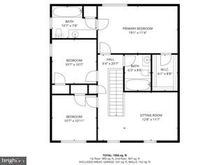 152 Bobbys Branch Road, Unit 68 Millsboro, DE 19966 - Photo 57 of 57 Bobbys Branch Rd - Upper-Level Floor Plan