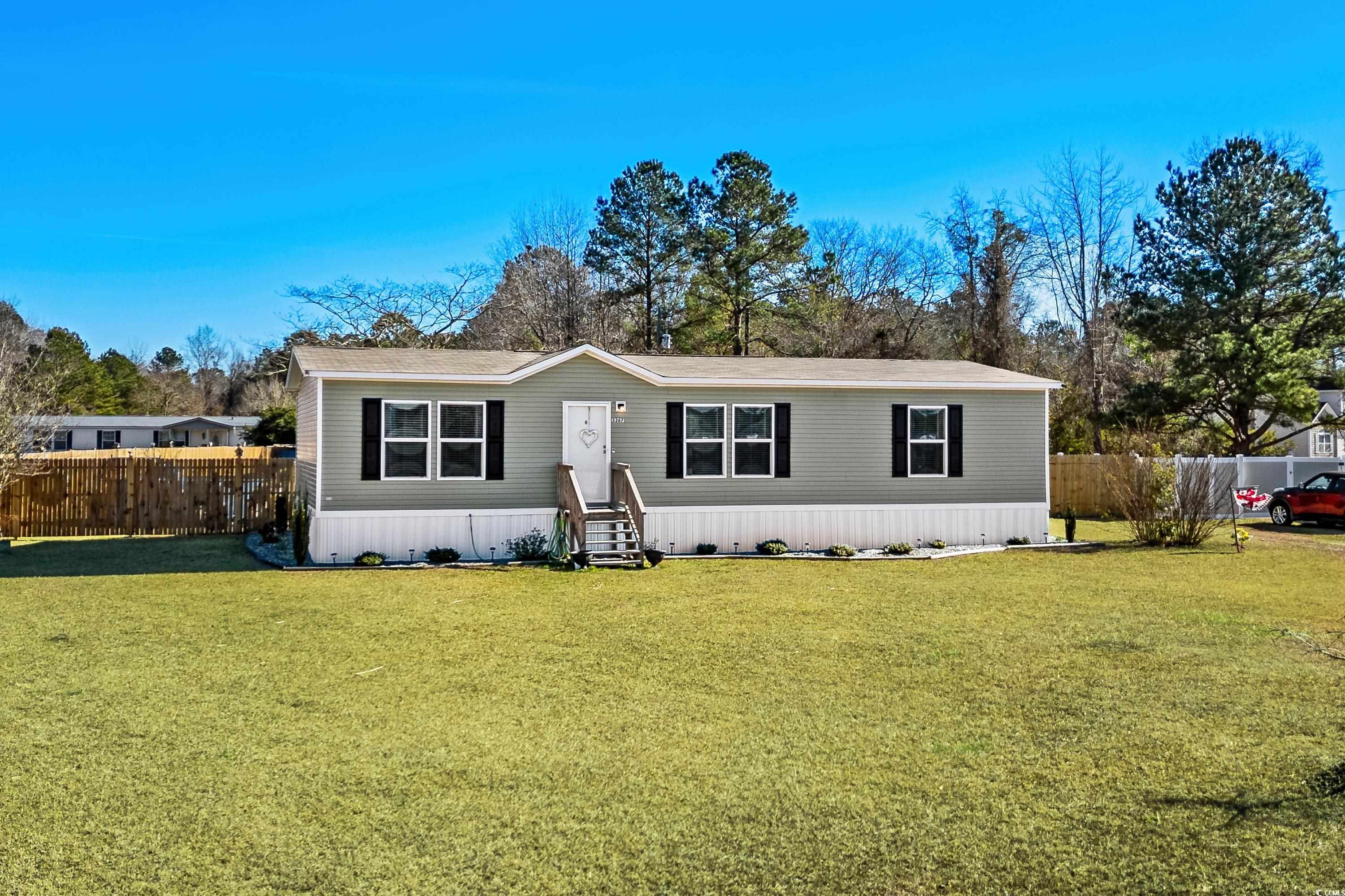 3367 Fries Bay Road Loris, SC 29569 - Photo 1 of 40 Manufactured / mobile home featuring a front lawn