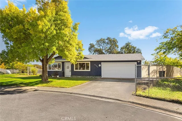 front view of a house with a street