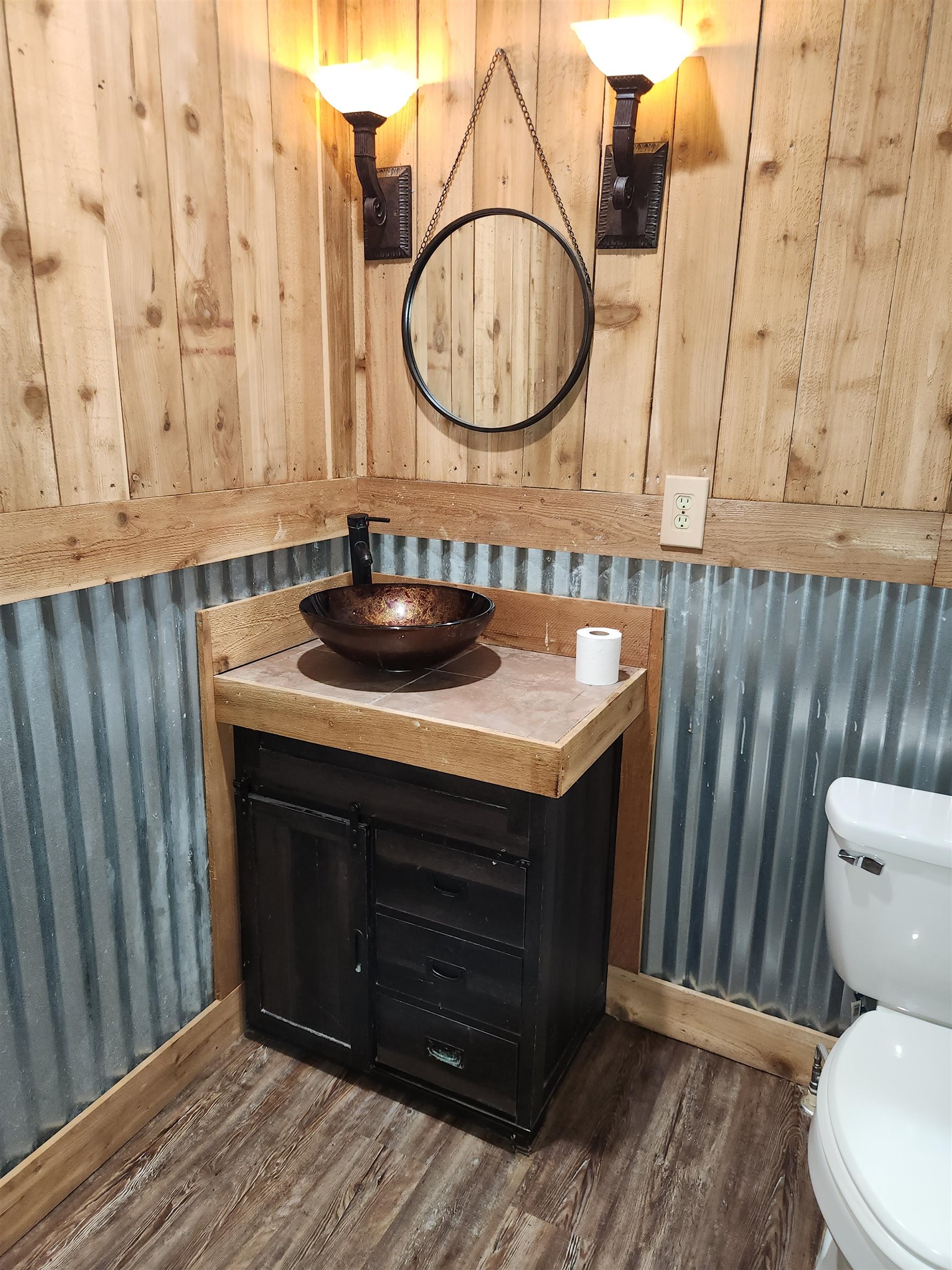 450 Fletcher Road Collierville, TN 38017 - Photo 15 of 25 a bathroom with a sink a toilet and a mirror