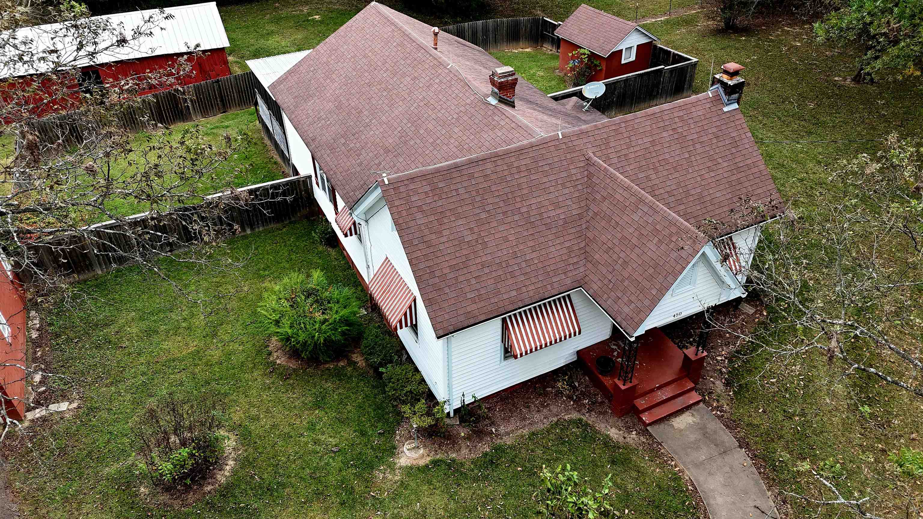 450 Fletcher Road Collierville, TN 38017 - Photo 2 of 25 an aerial view of a house with a yard