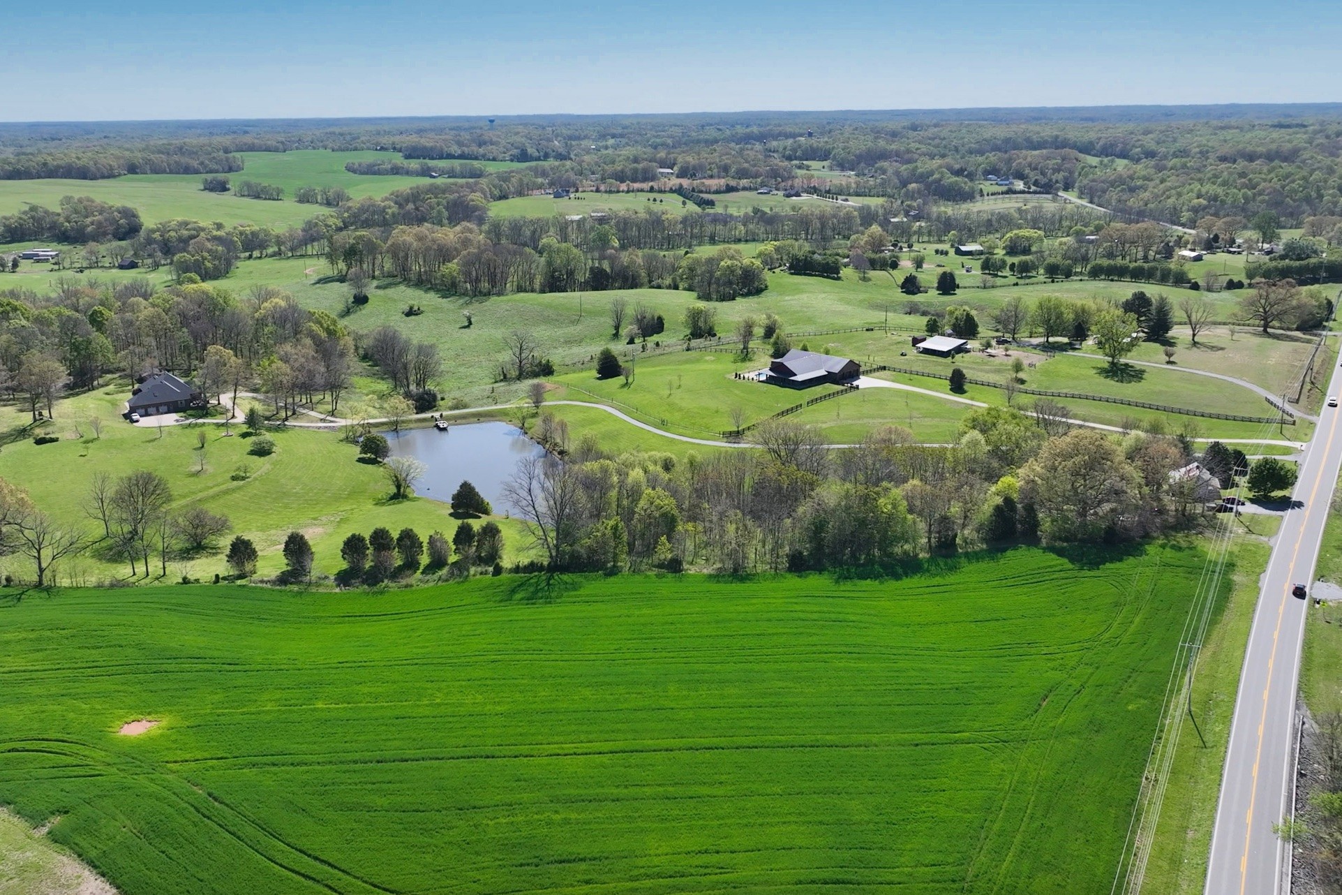 0 Mt Zion Road Springfield, TN 37172 - Photo 7 of 18 an aerial view of green field with trees