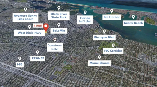 $1,596,000 | 14501 Northeast 14th Avenue, Miami, FL 33161