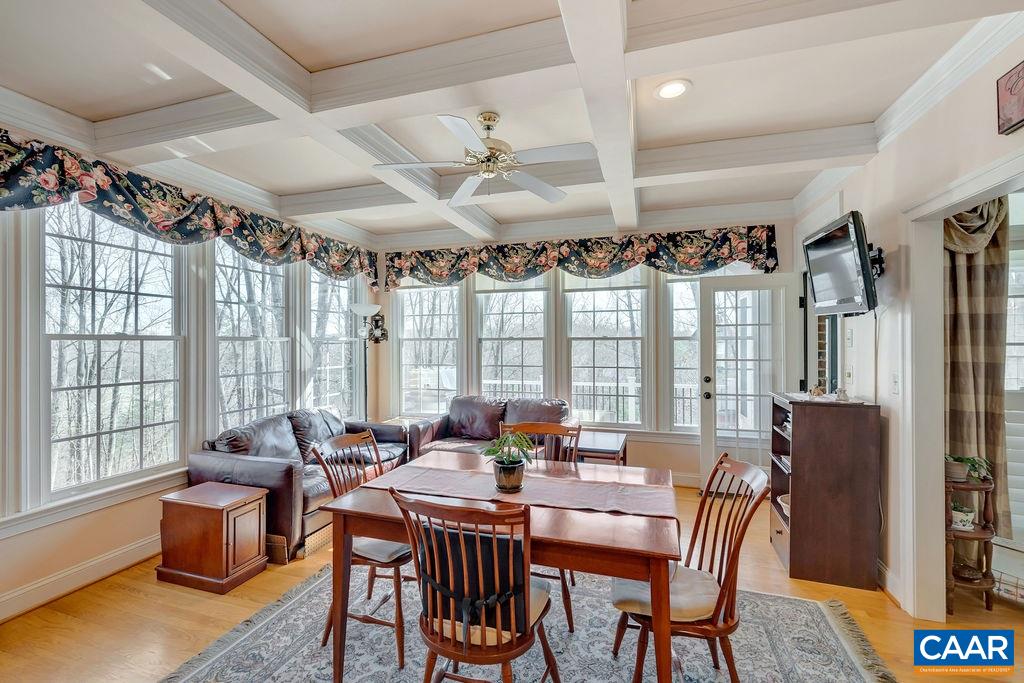 1990 River Inn Lane Charlottesville, VA 22901 - Photo 13 of 48 a view of a dining room with furniture window and outside view
