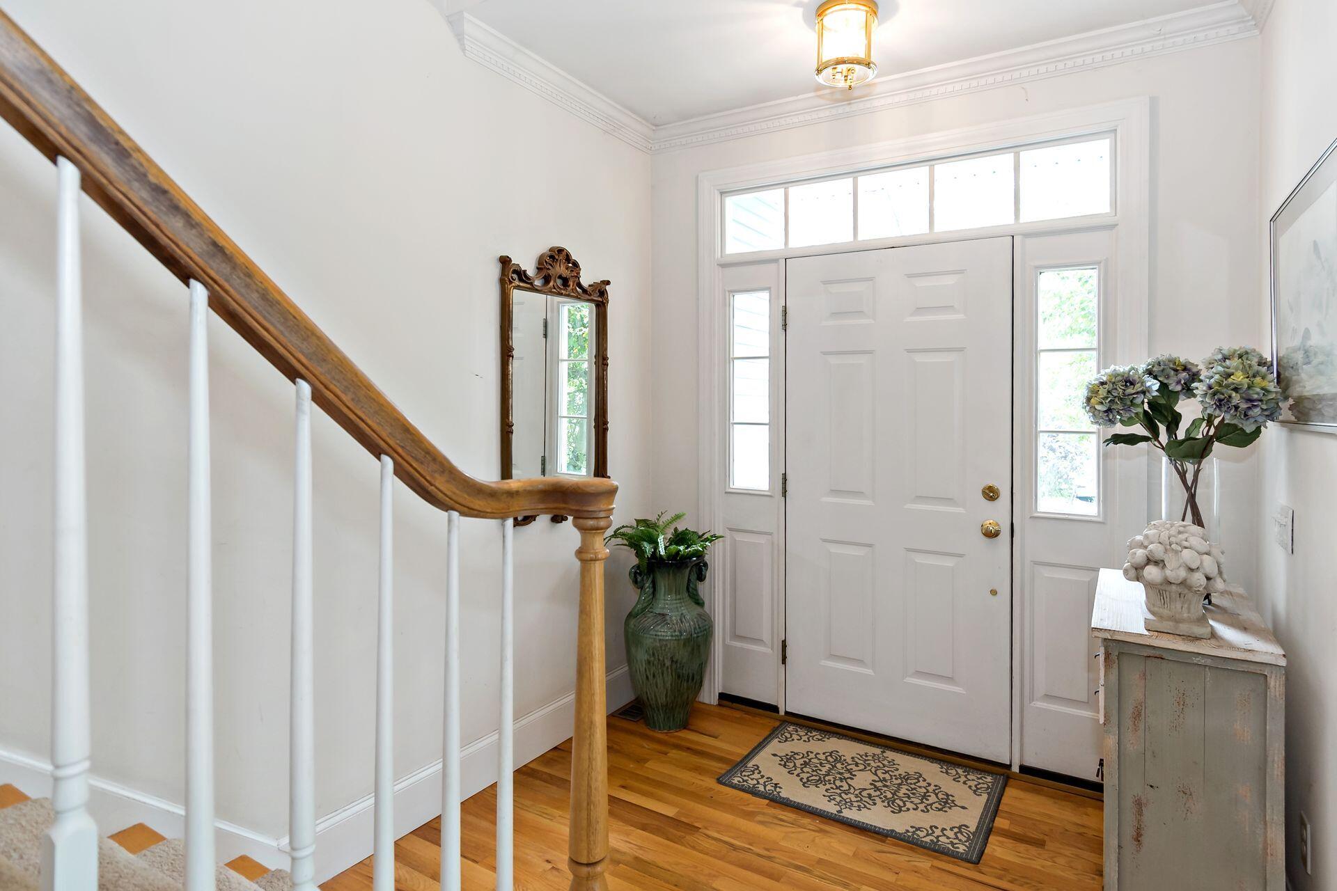 4 Silvermine Ridge Norwalk, CT 06850 - Photo 3 of 29 a view of an entryway with wooden floor