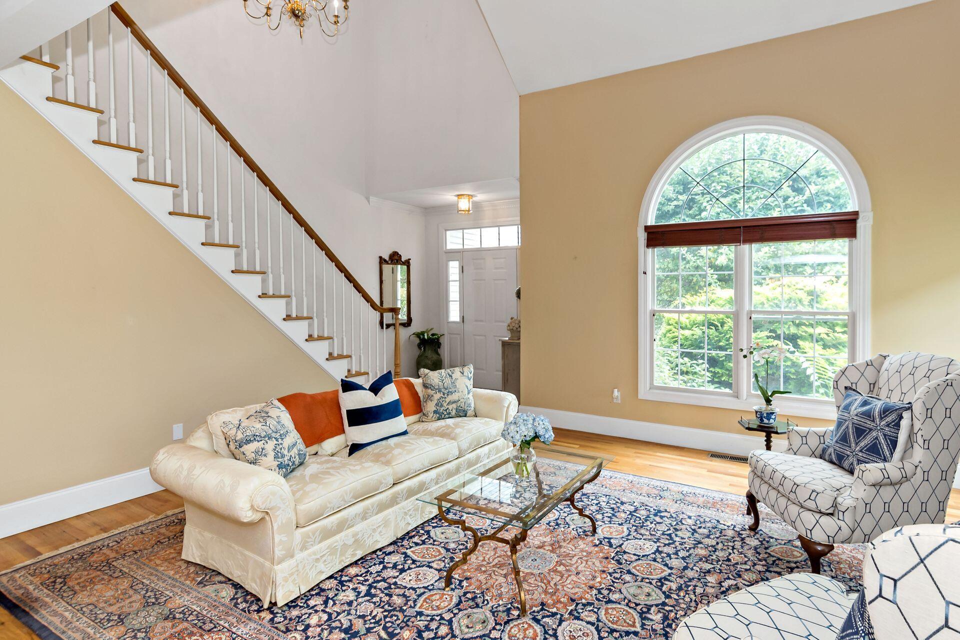4 Silvermine Ridge Norwalk, CT 06850 - Photo 4 of 29 a living room with furniture and a large window