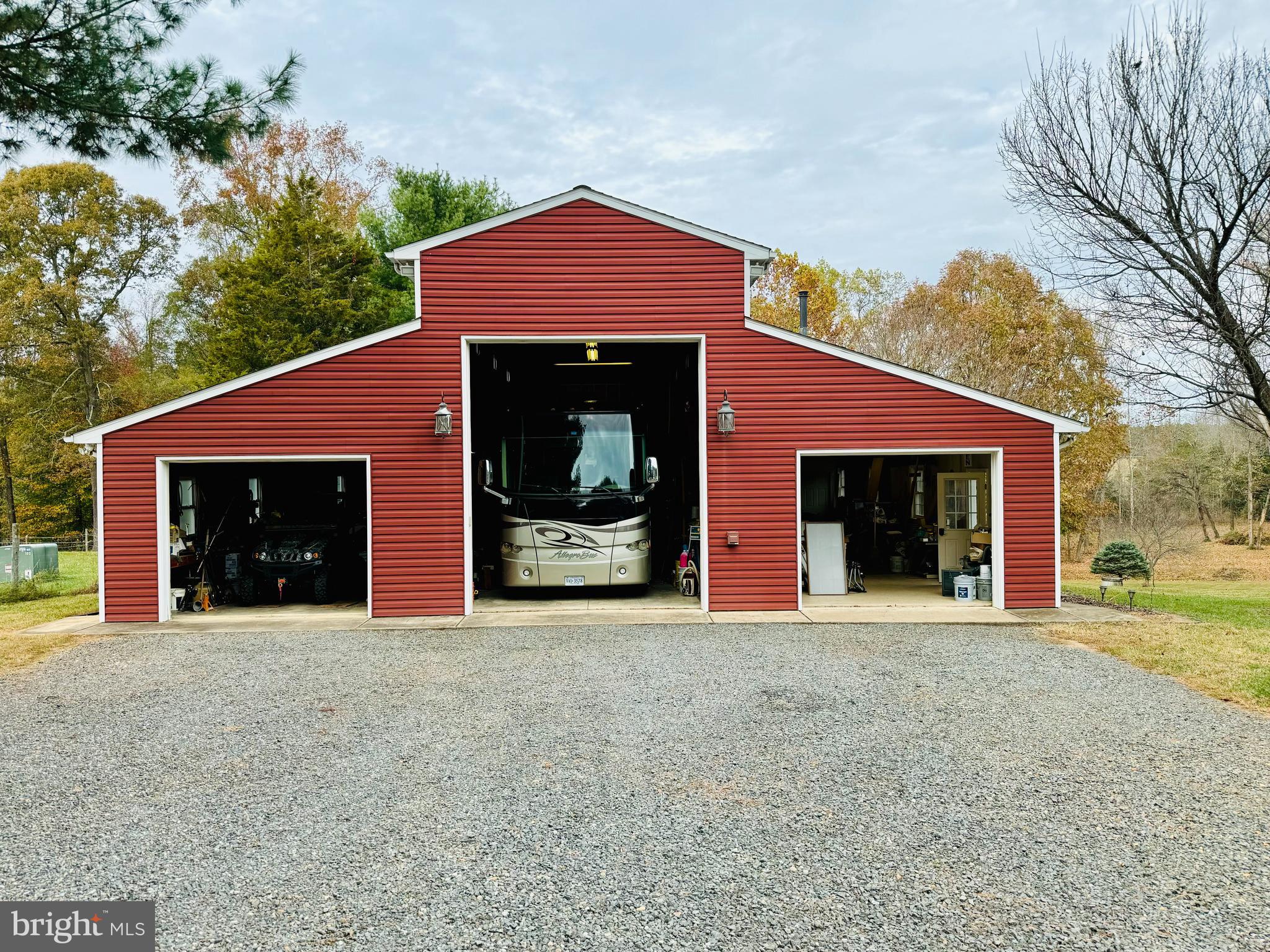 12117 Salem Church Road King George, VA 22485 - Photo 33 of 34 a front view of a house with a yard and garage