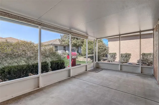 a view of a floor plan from a window
