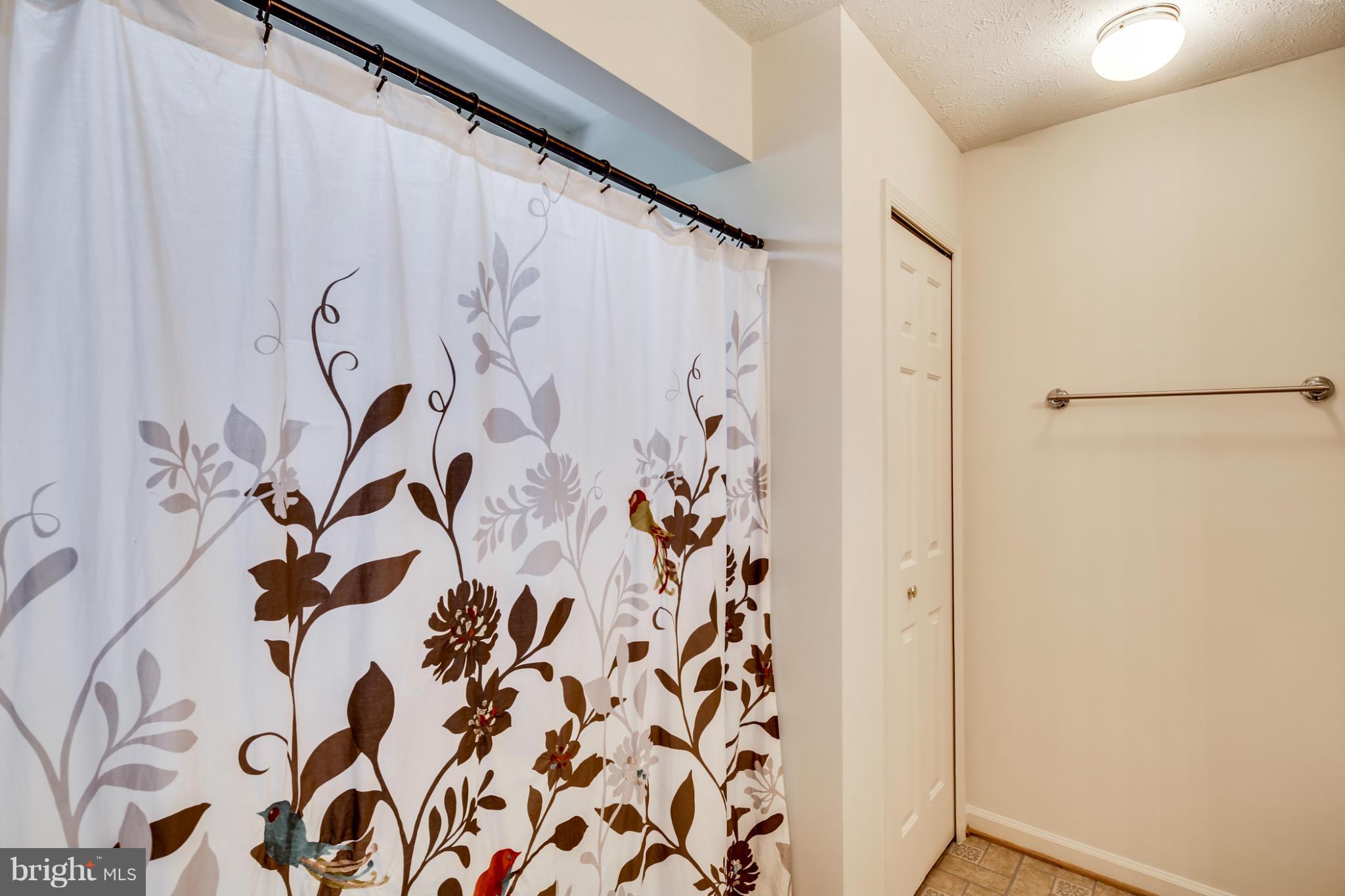 9539 Ridgeview Drive Columbia, MD 21046 - Photo 18 of 30 a bathroom with a bathtub and shower curtain