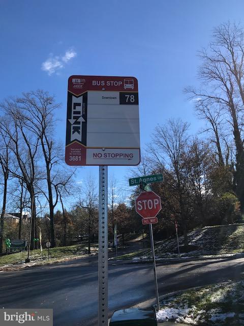 1001 Harwall Road Baltimore, MD 21207 - Photo 89 of 109 The MTA Bus stop is not far from the property