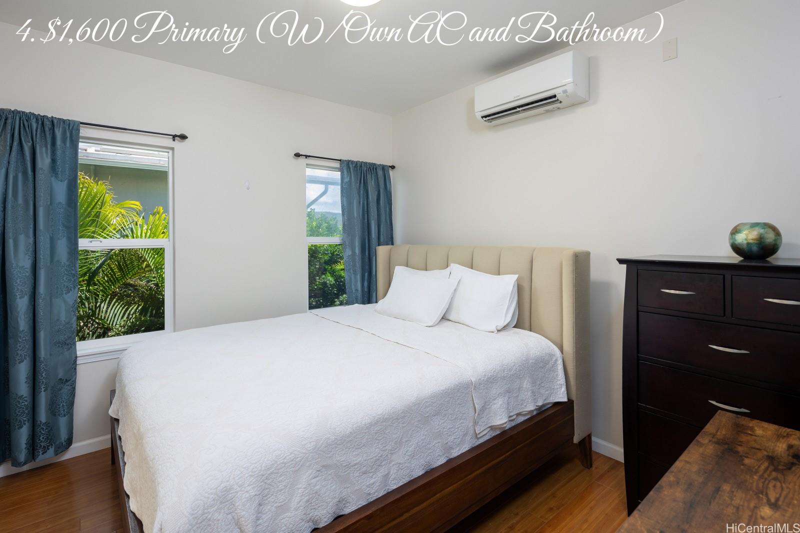 841 20th Avenue Honolulu, HI 96816 - Photo 13 of 17 a bedroom with a bed and window